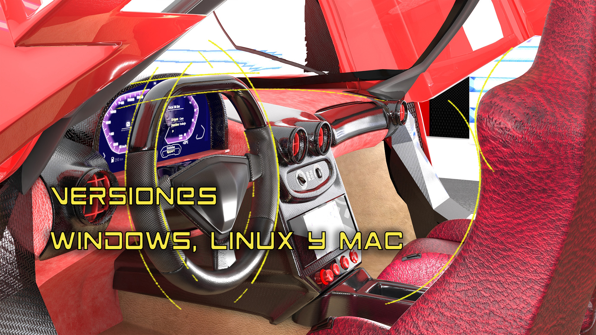 Interior Ferrari Enzo